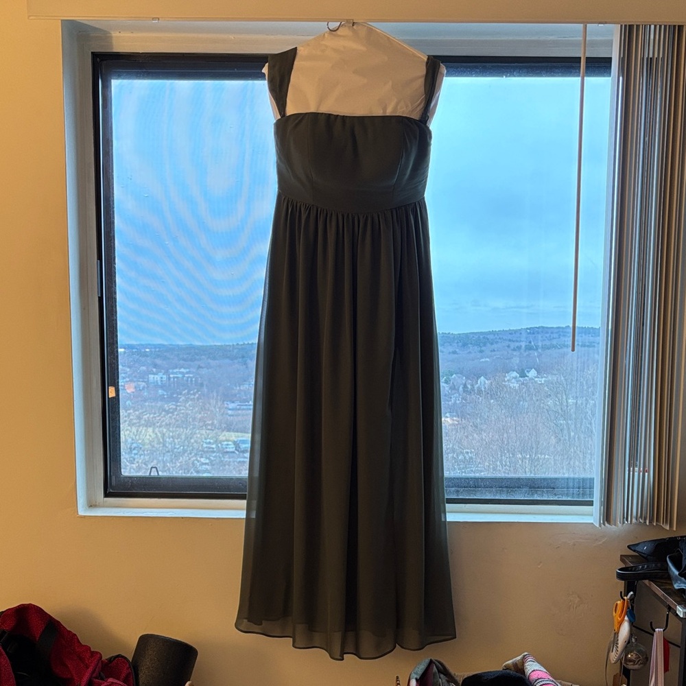 Birdy Grey Dark Green Midi Dress